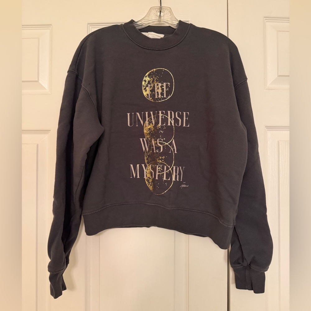 Spiritual Gangster Atticus Universe Le Brea Crew Sweatshirt “Ash” Size XS